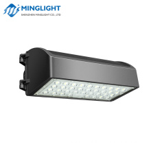 2019 Hot Design Outside Wall Lights, DLC ETL Adjustable Led Wall Pack Full Cut Off 42W~100W Aluminum with 5years Warranty 5-year